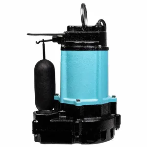 LITTLE GIANT PUMPS 511623 Effluent Pump, 1/2, Integral Float, 60 ft Max. Head, 110V AC | CJ2BFT 783WY3