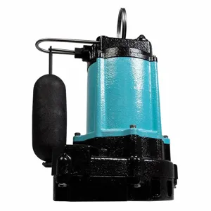 LITTLE GIANT PUMPS 511933 Effluent Pump, 1/2 HP, Snap Action Float Switch, 60 ft Max. Head | CJ2BFH 61DW91