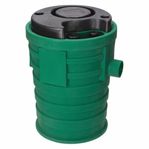 LITTLE GIANT 513613 Sewage Basin, 41 gal. Capacity, Plastic, 3 Inch Vent Size, 4 Inch Inlet Dia. | CJ3HGX 44ZH90