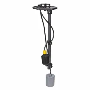 LITTLE GIANT 513634 Float Switch, 110V AC, 20 ft., 13A, 14 Inch Above Base, Tether Float, PVC | CJ2FMU 44ZJ42