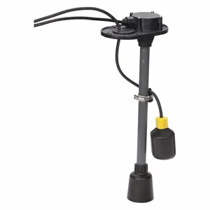 LITTLE GIANT 513636 Float Switch, 110V AC, 20 ft., 10A, 9 to 14 Inch Above Base, Tether Float | CJ2FMQ 44ZJ51