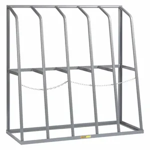 LITTLE GIANT BR-2460-60 Vertical Bar Rack, 5-Bays, 24 x 60 Inch Size | CR9QPV 50DF38