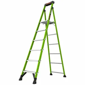 LITTLE GIANT 15398-001 Platform Stepladder, 8 ft Lengthadder Height, 8 ft Platform Height, 300 lb | CR9QJP 794JE3