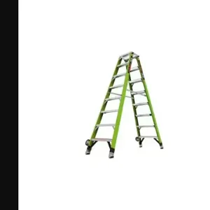 LITTLE GIANT 15788-001 Step Ladder, 8 ft Lengthadder Height | CR9QHJ 508H31