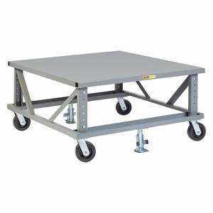 LITTLE GIANT PDSE4848-6PH2FL Mobile Pallet Stand, Ergonomic, 48 x 48 Inch Size | CR9QKQ 50DH07