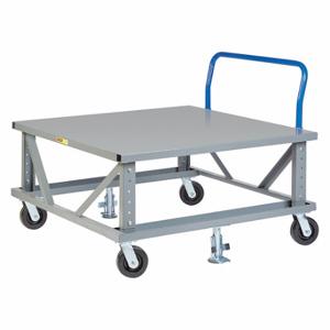 LITTLE GIANT PDSEH48486PH2FL Mobile Pallet Stand, Ergonomic, 48 x 48 Inch Size | CR9QKP 50DH10