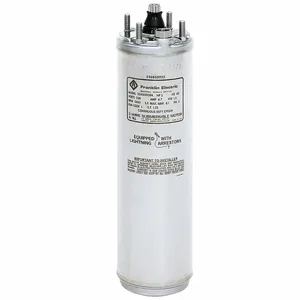 LITTLE GIANT 2445029004GS Submersible Pump Motor, 1/3 HP, 3450 Nameplate RPM, 115VAC, 2 Wires, CCW | CR9QQH 801C50