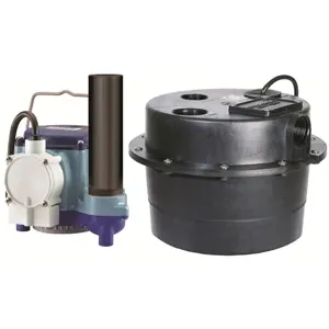 LITTLE GIANT PUMPS 506065 Submersible Pump, 1/3 Hp, 115V, Cord 10 Feet Length | BT3EBB WRSC-6