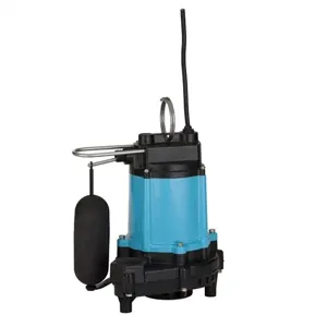 LITTLE GIANT PUMPS 510802 Sump Pump, 1/2 Hp, 115V, Float Switch, Cord 20 Feet Length | BQ4BUR 10EC-CIA-SFS / 783WY0