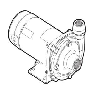 LITTLE GIANT PUMPS 90200005 Centrifugal Pump, 1/2 Hp, 115/230V | BQ2MRH FCE05CI