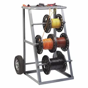 LITTLE GIANT RT3-12P Heavy-Duty Wire Reel Caddy | CV4MJV 50DH49