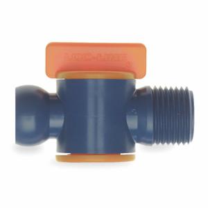 LOC-LINE 32092 Male Npt Valve 1/2 Inch - Pack Of 2 | AF2UXQ 6Y708