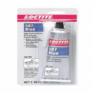 LOCTITE 135504 Silicone Gasket Maker, Low Odor Noncorrosive, -75 To 500 Deg.F Temp. Range, Blue | CH6HUB 4KM22