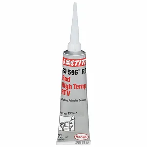 LOCTITE 135507 Gasket Sealant, SI 596, 2.71 fl oz, Tube, Red, High-Temp Resistant | CR9REA 5E223