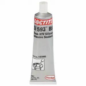 LOCTITE 193996 Gasket Sealant, SI 593, 2.71 fl oz, Tube, Black | CR9RDW 12Z234