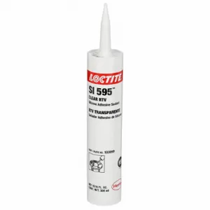 LOCTITE 193999 Gasket Sealant, SI 595, 10.14 fl oz, Cartridge, Clear, Food and Beverage Processing | CR9RDX 3KMY8