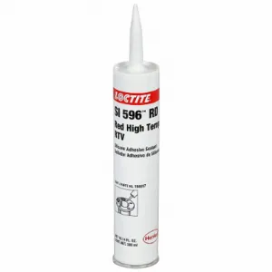 LOCTITE 198817 Gasket Sealant, SI 596, 10.14 fl oz, Cartridge, Red, High-Temp Resistant | CR9RDZ 4KM26