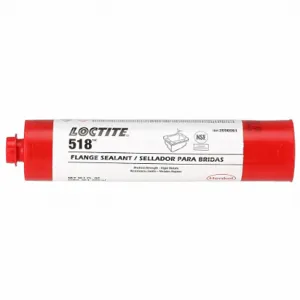 LOCTITE 2096061 Gasket Sealant, 518, 10.14 fl oz, Cartridge, Red | CR9RDM 49CR94