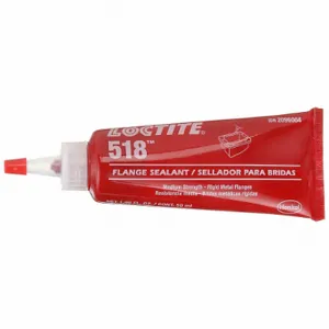 LOCTITE 2096064 Gasket Sealant, 518, 1.69 fl oz, Tube, Red | CR9RDL 49CR93