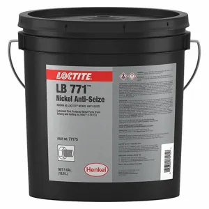 LOCTITE 209768 General Purpose Anti-Seize, 5 gal Container Size, Pail, Nickel, Graphite, LB 771 | CR9RBL 33HE98