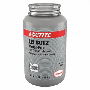 LOCTITE 226696 General Purpose Anti-Seize, 1 lb Container Size, Can, Non-Metallic, Molybdenum, LB 8012 | CR9RAE 2VFF7