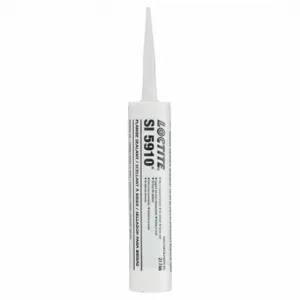 LOCTITE 231232 Sealant, Si 5910, Silicone, Black, 10 Oz Container Size, Cartridge | CR9REJ 23UA28