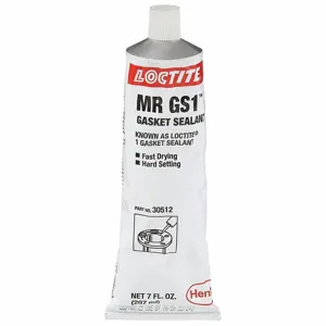 LOCTITE 234887 Gasket Sealant, MR GS1, 7 oz, Tube, Brown/Red, Oil Resistant | CR9RDR 2EMY1