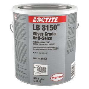 LOCTITE 235086 Allzweck-Anti-Seize, 1 Gallone Behältergröße, Dose, Aluminium, Graphit, LB 8150 | CR9RAB 33HE99