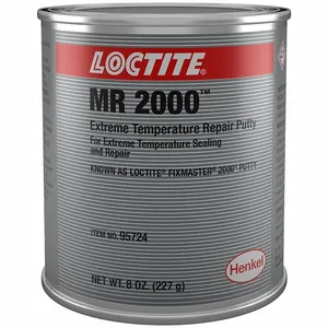 LOCTITE 235579 Putty, Mr 2000, Metal Repair, 8 Oz Container Size, Can, Gray, Water | CR9RBD 2TKR6