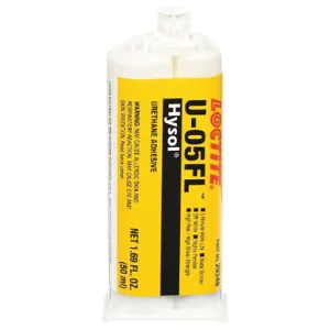 LOCTITE 261797 Urethane Adhesive, U-05FL, Ambient Cure, 50 mL, Dual-Cartridge, Off-White, Thick Liquid | CR9QZL 4UK14