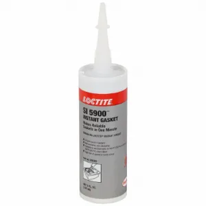 LOCTITE 270637 Gasket Maker, Si 5900, 5 Oz, Cartridge, Black, Oil Resistant | CR9RCA 2PAC3