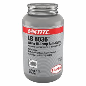 LOCTITE 302677 General Purpose Anti-Seize, 8 oz Container Size, Brush-Top Can, Non-Metallic, Graphite | CR9RAM 3KE65