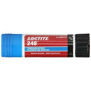 LOCTITE 462476 Mittelstarke Schraubensicherung, 248, blau, tropffrei, 0.67 oz, Stick, 1 EA | CR9RET 3UU52