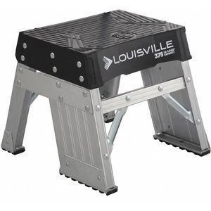 LOUISVILLE AY8001 Folding Step, 12 Inch Overall Height, 375 Lbs. Load Capacity, Number of Steps 1 | CD3WMR 415J14