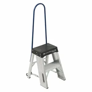 LOUISVILLE AY8002-S55S56 Step Stand, 2 Steps, 23 Inch Size Top Step Height, 18 Inch Size Bottom Width | CR9RGY 415J16