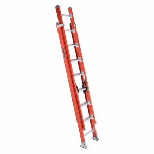 LOUISVILLE FE7216 Extension Ladder, 16 ft Ladder Size, 13 ft Extended Ladder Height, D-Rung | CR9RFY 33J683