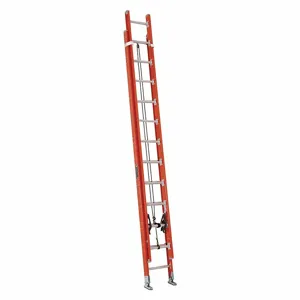 LOUISVILLE FE7224 Extension Ladder, 24 ft Ladder Size, 21 ft Extended Ladder Height, D-Rung | CR9RGB 33J673