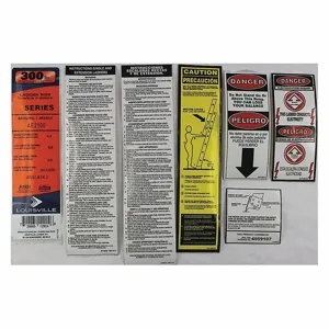 LOUISVILLE PK-AE2100 Label Kit | CJ2QWX 42DV92