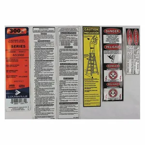 LOUISVILLE PK-AS3000 Label Kit | CJ2QXF 42DV56