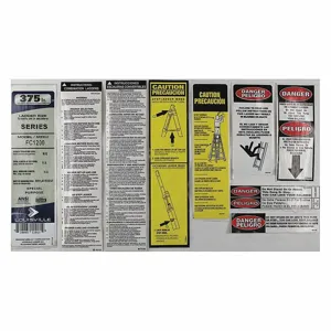 LOUISVILLE PK-FC1200 Label Kit | CJ2QWM 42DV85