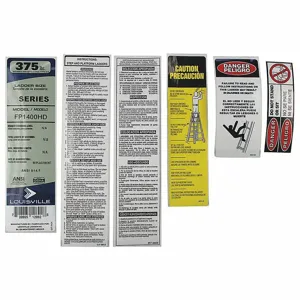 LOUISVILLE PK-FP1400HD Label Kit | CJ2QWA 42DV70