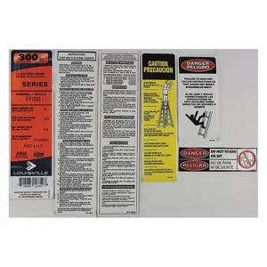 LOUISVILLE PK-FP1500 Label Kit | CJ2QVR 42DV36