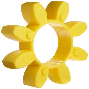 LOVEJOY 68514467252 Jaw Coupling Spider and Element, Urethane, Closed Center, Curved Jaw | AL7RXA 67252 / GS 24 SPIDER 92A YELLOW