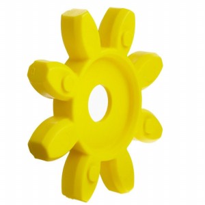 LOVEJOY 68514461457 Jaw Coupling Spider, With Element, Open Center, Polyurethane, Yellow | AM7VYZ 61457 / CJ 100 SPIDER 92A YELLOW