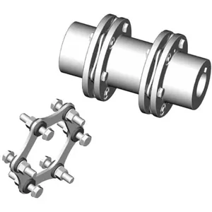 LOVEJOY 69790497650 Disc Coupling Hub, SX278-6 Coupling Size, 10.95 Inch Flange OD, Steel | AN9DAV