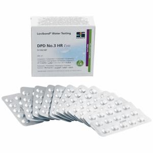 LOVIBOND DPD NO.3 HR EVO TABLETS Sicherste Tablette, Chlor, 0.1 bis 10.0 mg/l, 250 PK | CR9RJY 800WU7