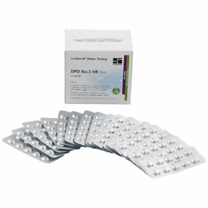 LOVIBOND DPD NO.3 HR EVO TABLETS Sicherste Tablette, Chlor, 0.1 bis 10.0 mg/l, 500 PK | CR9RKB 800WU8