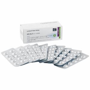 LOVIBOND DPD NO.4 EVO TABLETS Sicherste Tablette, Test Gesamtchlor, 0.01 - 6.0 mg/L Cl2, Reagenz, 100 PK | CR9RKC 800WU9