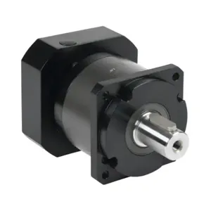 LS ELECTRIC 96200011 High-Precision Planetary Gearbox, 10:1 Ratio, Inline, 39.5mm Dia. Output Shaft | CV7NXA