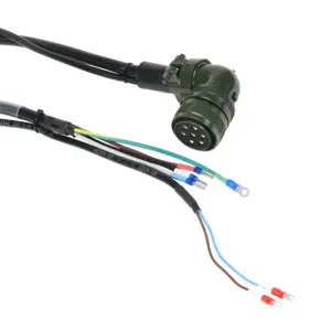 LS ELECTRIC APCS-PN10PB-AD Power Cable, Mating Connectors, 32.8 ft. Cable Length | CV7EKJ